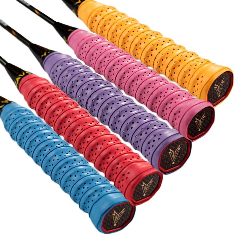 8 x Anti-slip Tennis Badminton Squash Racquet Over Grip Tape
