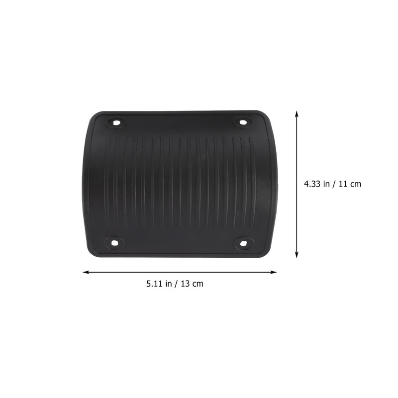 SHERCHPRY 6-Pack Black Luggage Corner Protectors, Durable Plastic Suitcase Edge