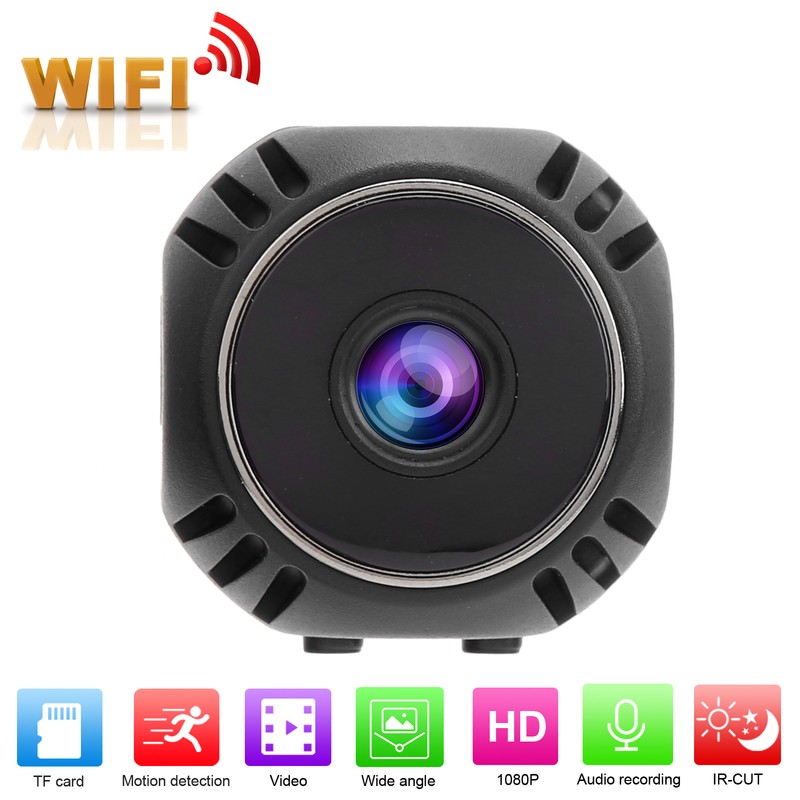 1080P WIFI Mini Camera Remote PIR Photo Video Recording Night