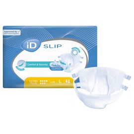 iD Expert D418048L Slip TBS Plus Brief, Size L, Pack of 28