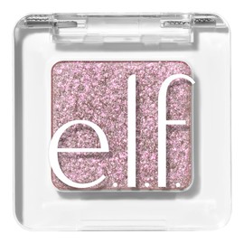 e.l.f. Fine As Fleck Glitter Eyeshadow, Long-Lasting Sheer Eye Makeup With A Shimmer Finish, Soft, Smooth Formula, Vegan & Cruelty-Free, Pop Off Pink