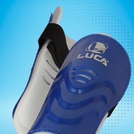 LUCA Shinguard, Shinguard for Football, Shinguard for Men, Club Shinguard (Blue)