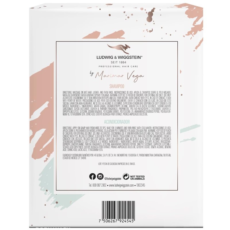 LUDWIG AND WIGGSTEIN 2Pack Shampoo Marimar Vega 250 ml +