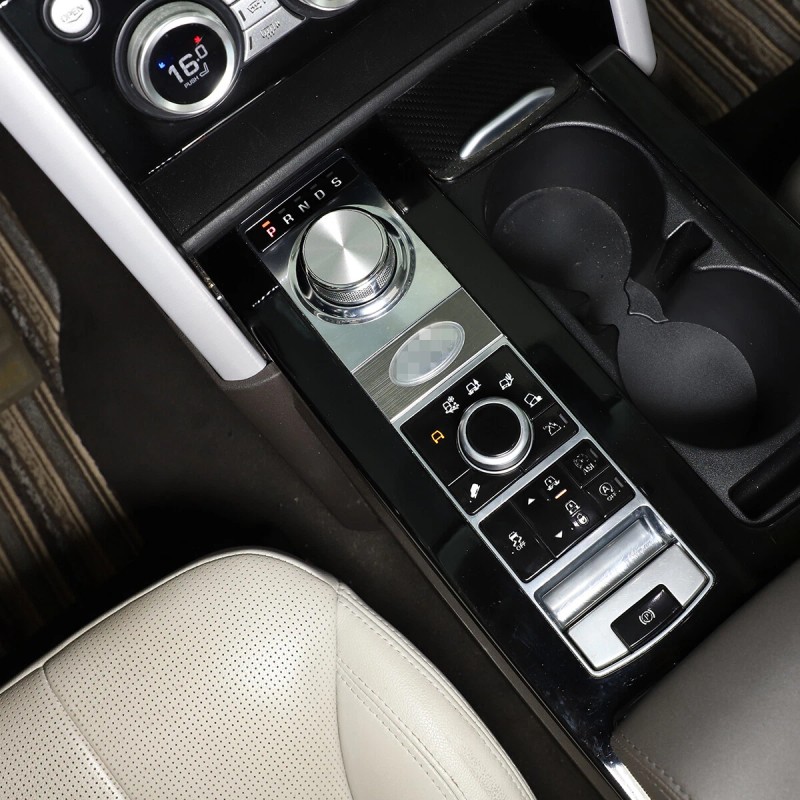 Unbranded Alloy Terrain Mode Button Decoration Stickers For Land Rover