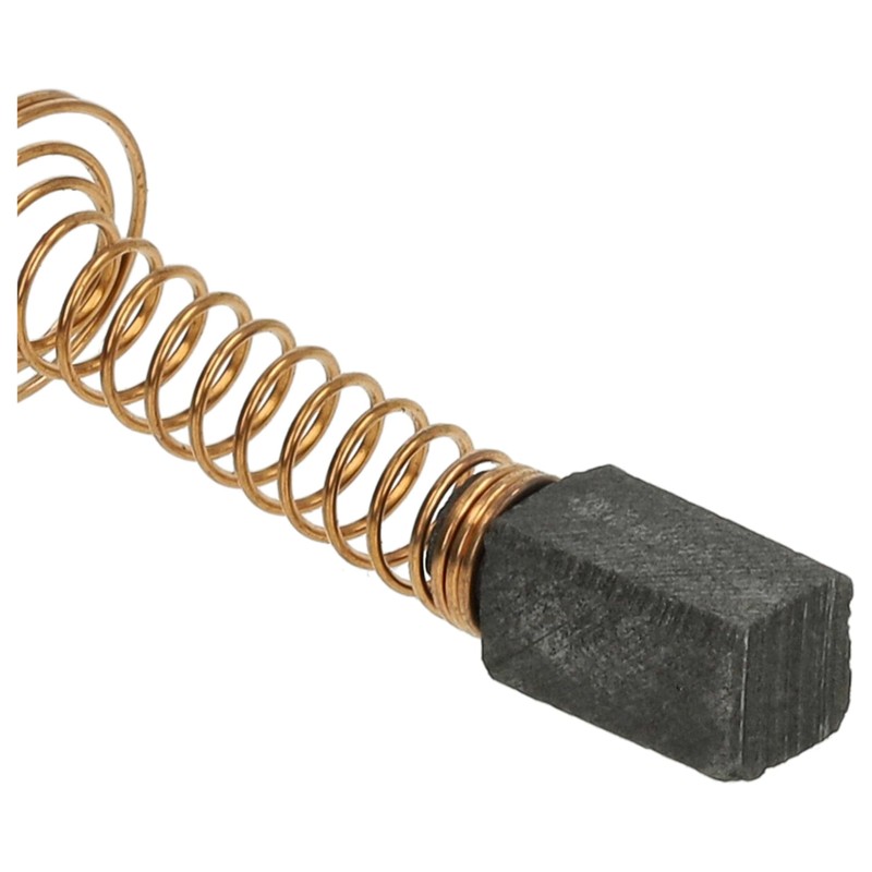 vhbw 2 x Carbon Brushes Motor Carbon Abrasive Carbon 8