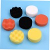 PACKOVE 10pcs Wool and Pad Buffing Sponge Kit for Car
