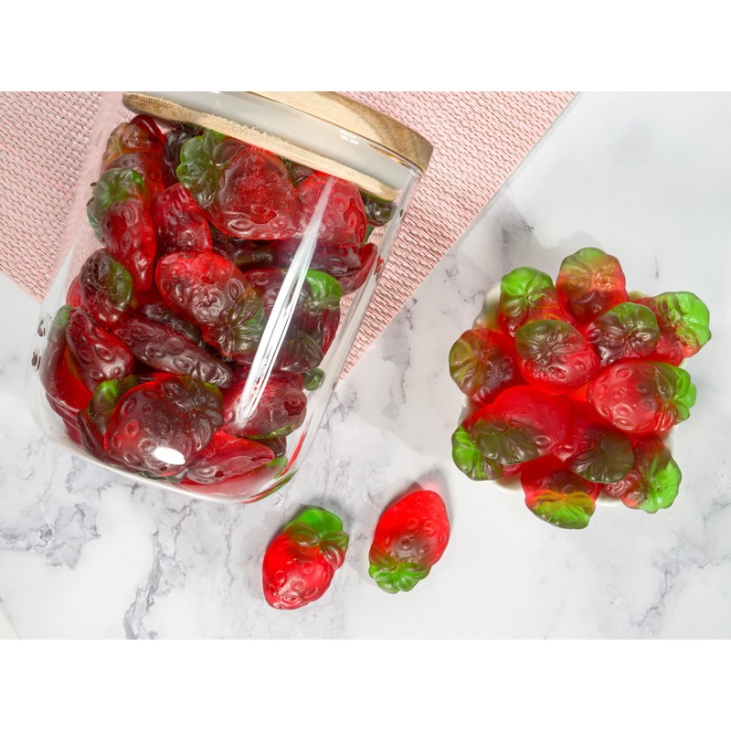 Smarty Stop Gummy Collections (Strawberries, 2 Pound (Pack of 1))