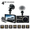 Dash Cam MASO Dual Lens HD 1080P 4" In Car