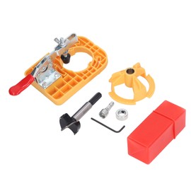 Hinge Opening Locator 35mm Plastic Aluminum Alloy Accurate Woodworking Hole Opener for Door Yellow