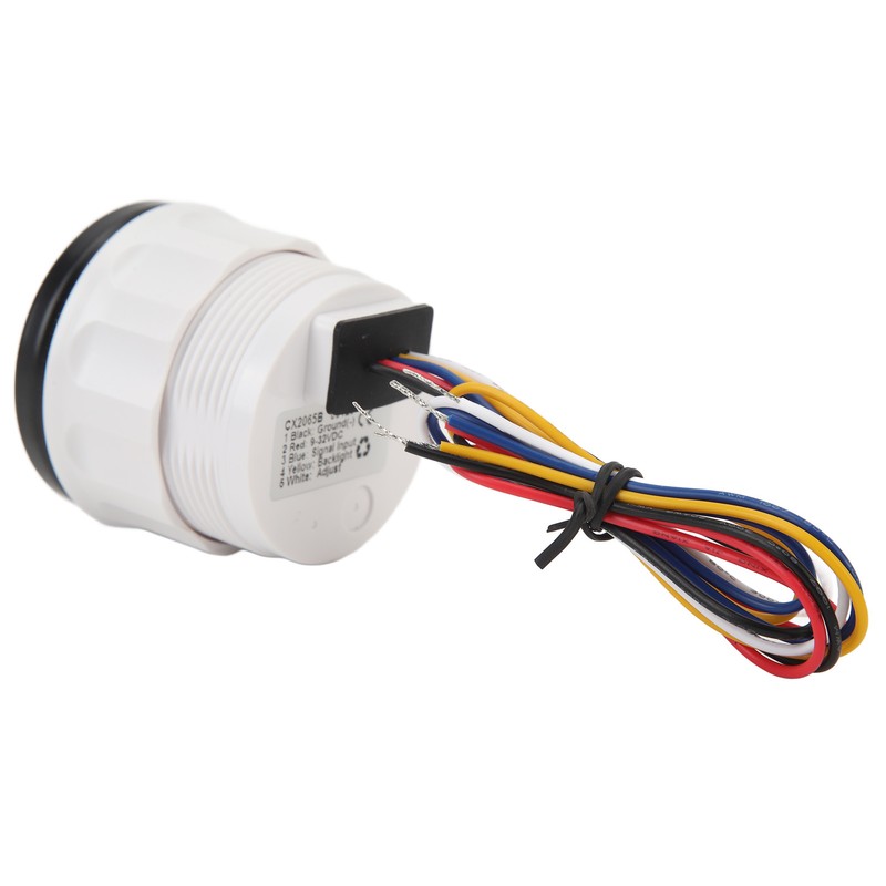 2in Fuel Level Gauge Colorful Backlight Fuel Level Meter for