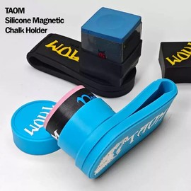 YEUEK TAOM Professional Chalk Holder Square + Round Magnetic Billiard Pool Cue Snooker Chalk Holder Silent Durable Carrying Billiards Accessories