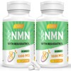 NAD + Trans-Resveratrol 1100mg, with Black Pepper 50mg for Optimal