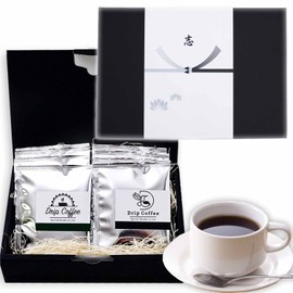 Shinoshi Kaorigai Drip Coffee, 8 Bags, Boxed, First Bon Gift Packaging (1)