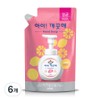 iClean hand wash refill lemon scent, 450ml, 6 pcs / 아이깨끗해 핸드워시 리필 레몬향, 450ml, 6개