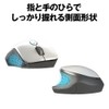 Buffalo BUFFALO Wireless Blue LED 5 Button NeoFit Mouse, Medium