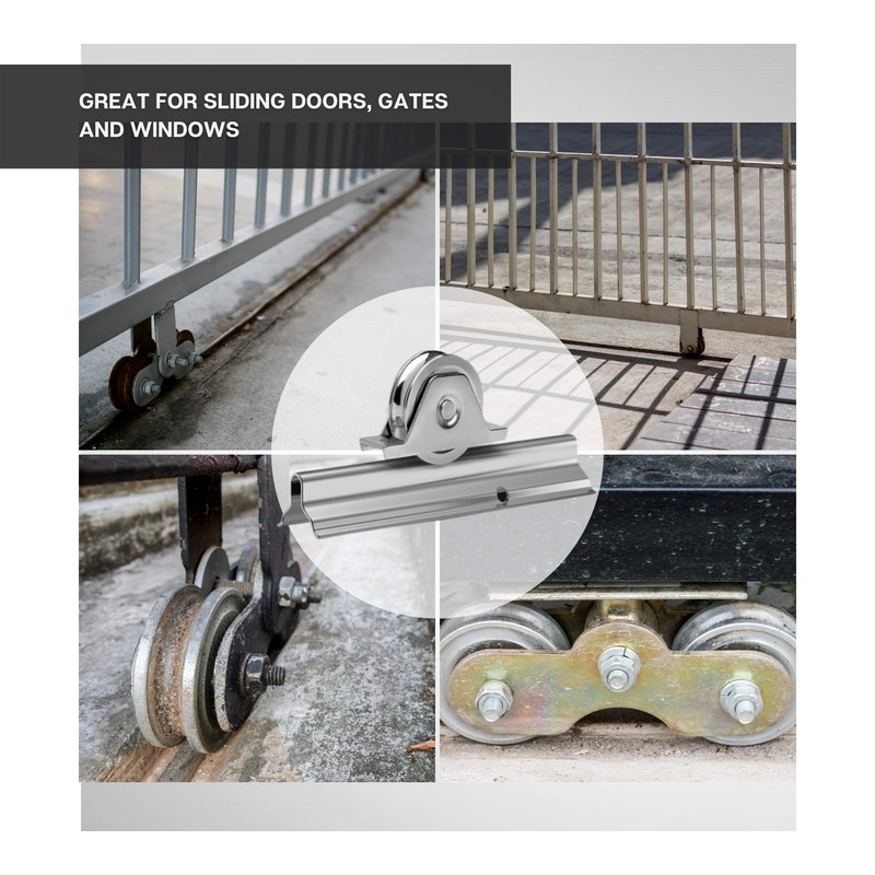 DOJA Industrial Sliding Door Wheel, 1 Piece, 60 mm x