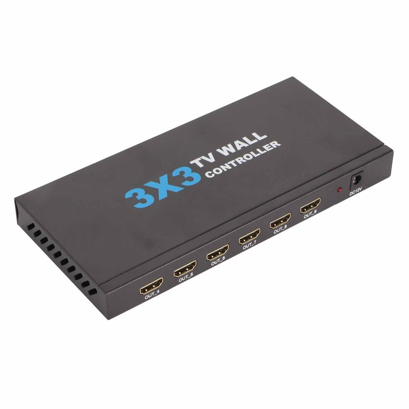 4K HD Multimedia Interface Splitter Professional Plug and Play Multiple