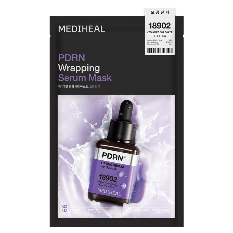 MEDIHEAL Wrapping Serum Mask Sheet 1ea - PDRN 1ea