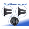 inDomit Car Air Vent Sunglass Holder Hanger Pack of 2