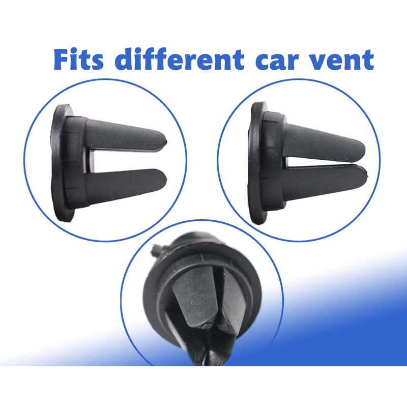 inDomit Car Air Vent Sunglass Holder Hanger Pack of 2