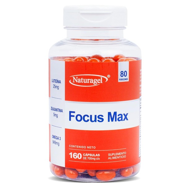 Naturagel Focus Max - Lutena con Zeaxantina y Omega 3
