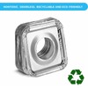 Aluminum Foil Square Gas Burner Disposable Heavy Thick Quality Bib
