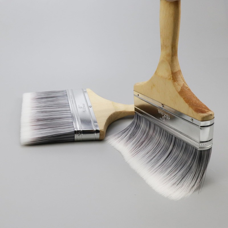 Antrader 6-Inch Wide Soft Tip Bristle Paint Brush Set of
