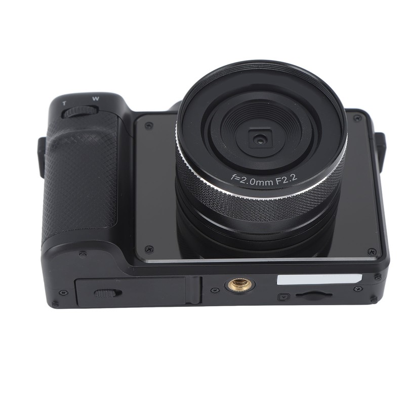 4K Digital Camera Front Rear Dual Lens 48 Megapixels 18X