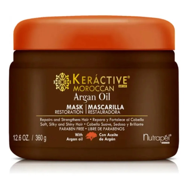 Mascarilla Argan Nutrapel Keractive Moroccan Sin Parabenos