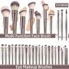 MAANGE Brochas de Maquillaje 51 Piece Set de Brochas para