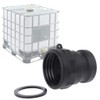 Buwei 1000L IBC tank adapter Garden Hose heavy duty 2"