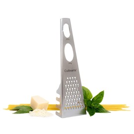Culinaris 3 in 1 Spaghetti Measure with Spaghetti Spoon and Cheese Grater Pasta Server Pasta Ladle Pasta Spoon Kitchen Utensil (Single)