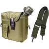 Mil-Tec US Field Bottle 2QT with Case U.Strap Olive