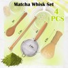 BABORUI Resin Matcha Whisk Set - Easy to Clean Silicone