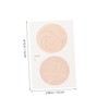 IWOWHERO Small Temporary Spa Birthday Party Supplies Temporary Sticker for