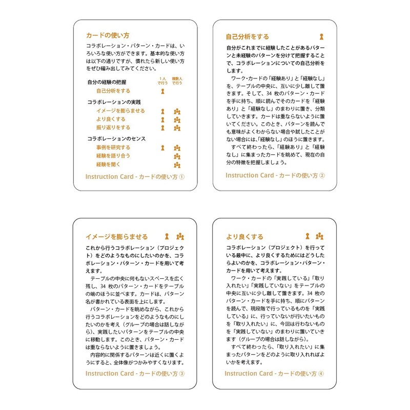 Collaboration, patterns, card (English Version)