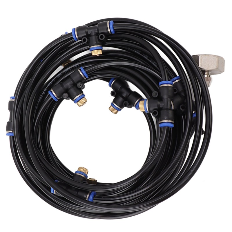 Patio Misting Cooling System Backyard Greenhouse Water Mist 8m 26ft