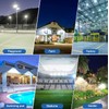CREATESTAR 2 Pack 100W LED Flood Light Outdoor, 10000LM Bright