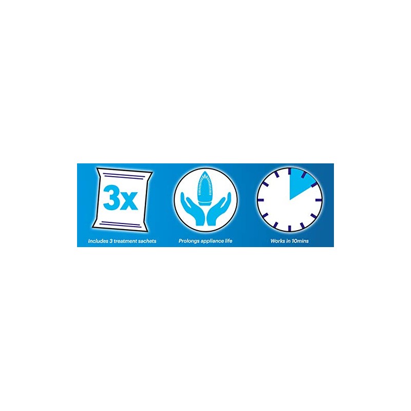 Oust All Purpose Descaler - 3 Sachets for Appliance Care