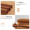 JELLYMONI Burnt Orange Duvet Cover Queen Size - 100% Washed