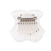 Thumb Piano Crystal Mini Portable Fruit Mbira Music Instrument for
