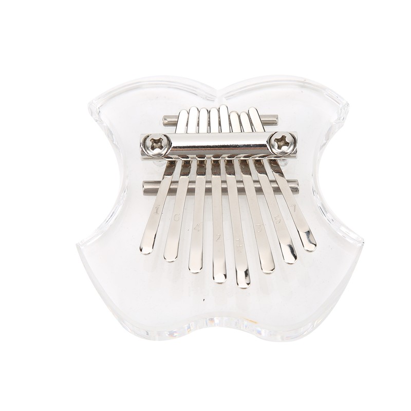 Thumb Piano Crystal Mini Portable Fruit Mbira Music Instrument for