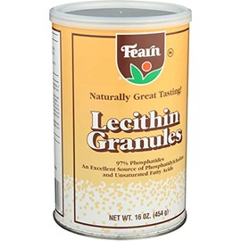 Fearn Natural Foods Gránulos de lecitina, 16 onzas (paquete de 1)