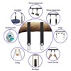 CSGHMM Heavy Duty Tree Swing Straps Kit - 25cm Durable