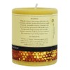 100% Pure Organic Beeswax Pillars - Natural - by Big