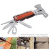 Outdoor Safety Hammer Stainless Steel MultiFunction Combination Car Hammer(Outdoor Combination