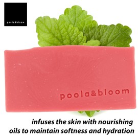 Poola & Bloom Seifen-trio: Patchouli Activated Carbon Goat Milk 175 g Each Moisturising Skin Soothing Handmade Without Synthetic Surfactants for Healthy Radiant Skin
