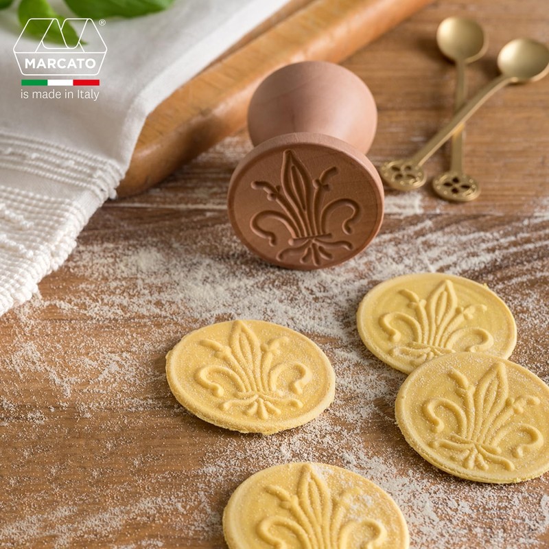 Marcato CZ-GIGL-CLS Corzetto, Forma Giglio, Legno Massello, Linea Premium.