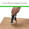 Multi-Function Scribe Tool, Black Woodworking Marking with Deep Hole Pencil,