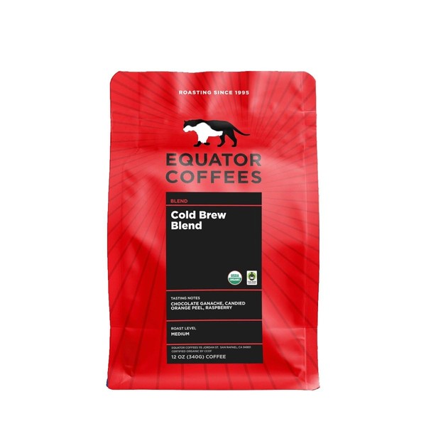Cold Brew Blend Fair Trade Organic - Roasted by Equator